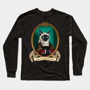 Renaissance Cat - Baroness Rochelle Winchester Long Sleeve T-Shirt